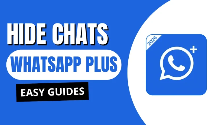 How to Hide WhatsApp Plus Chats
